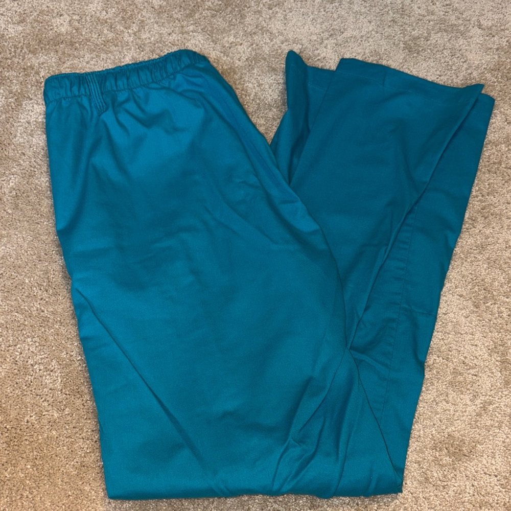 Teal WonderWink Scrub Pants